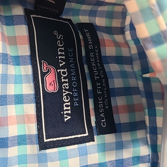 Vineyard vines classic Fit Tucker Shirt Size Med - Picture 3 of 6